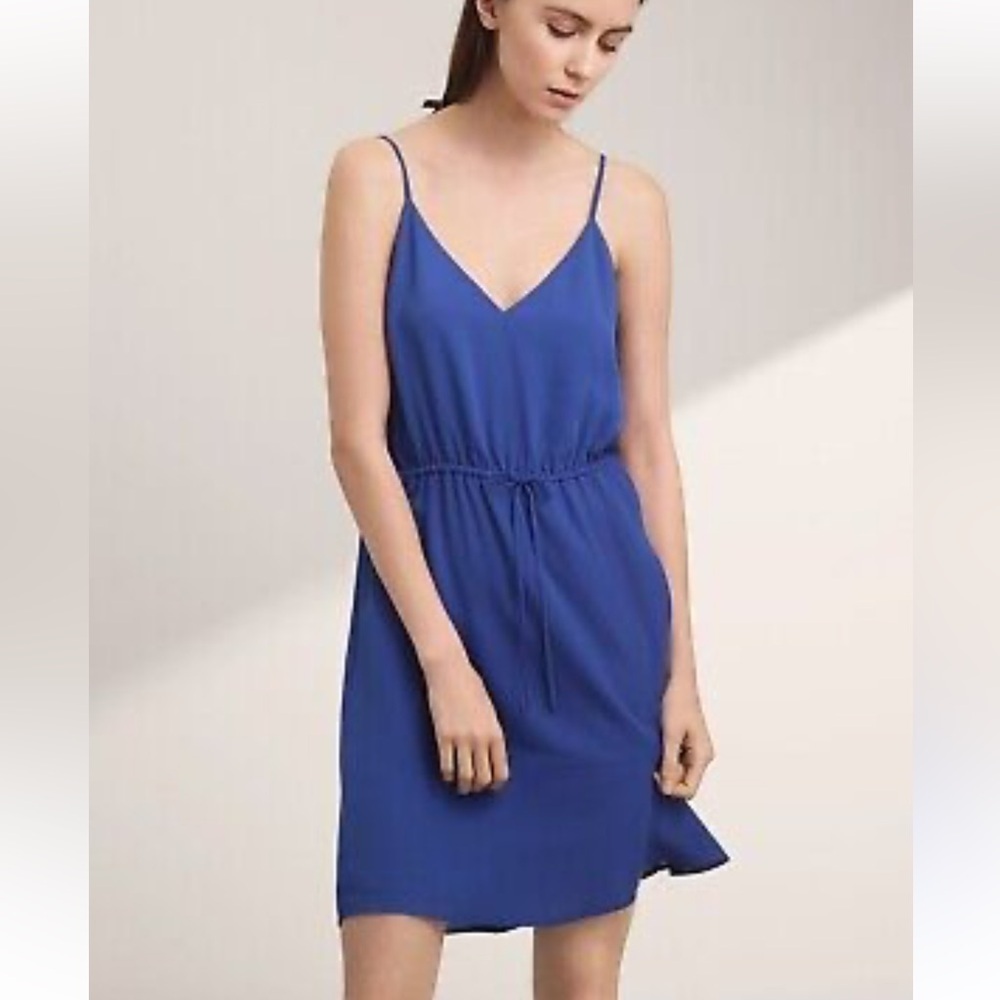 Aritzia Babaton Casimir Dress in Blue Sz XXS